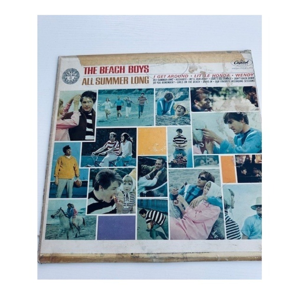 The‎ Beach Boys All Summer Long Vinyl LP 1964 Mono Capitol T-2110 I Get Around